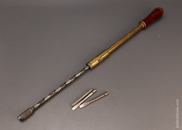Fine Working YANKEE No. 131A Automatic Screwdriver with 3 Bits - 114365