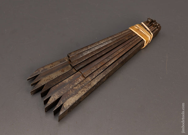 Graduated-Set-of-8-WARD-Plow-Plane-Irons-114395