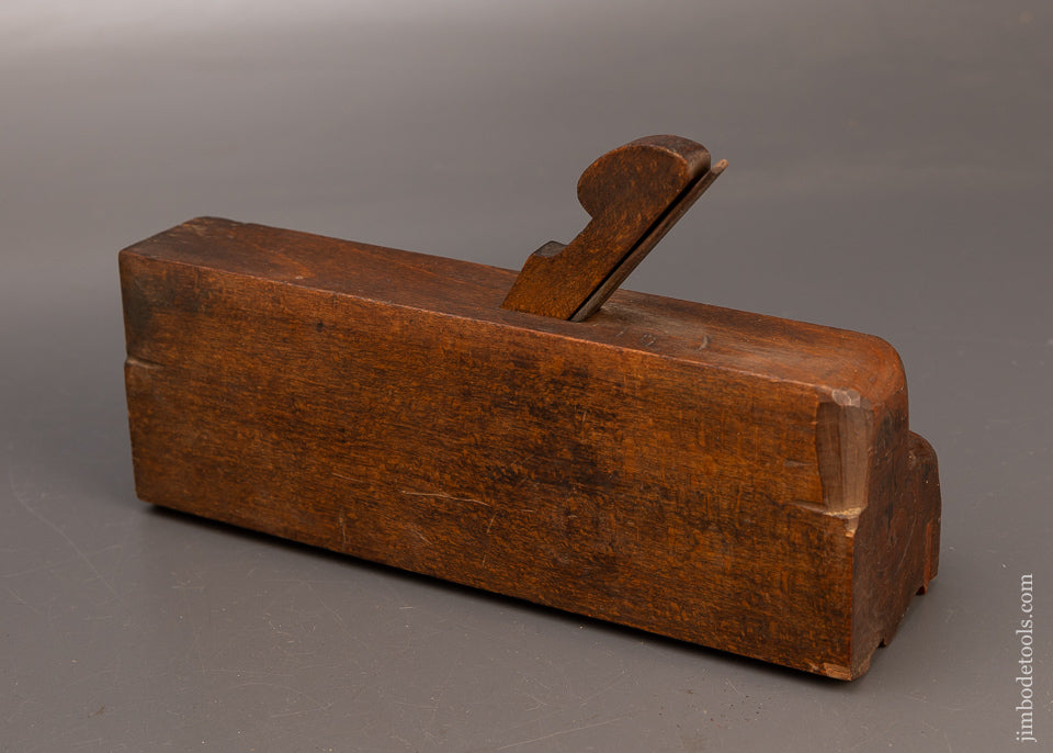 Fine Massive 2 3/4 Inch Wide Wooden Moulding Plane by E & T RING & CO. WORTHINGTON MS. - 114416