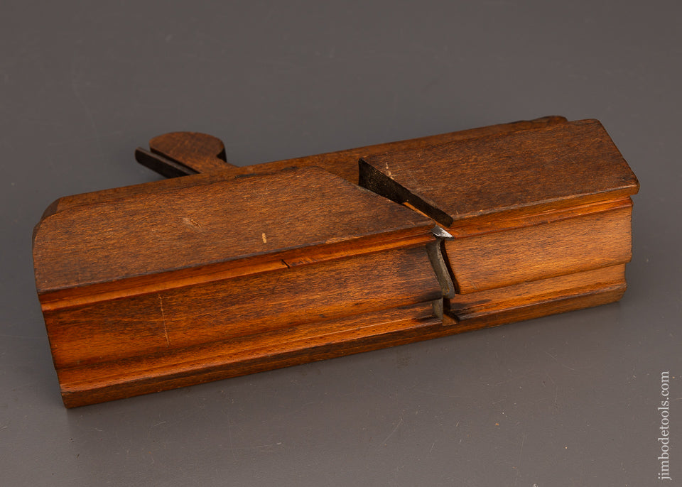 Fine Massive 2 3/4 Inch Wide Wooden Moulding Plane by E & T RING & CO. WORTHINGTON MS. - 114416