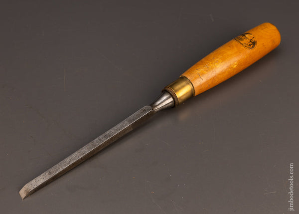 Premium Boxwood Handled 3/8 Inch Mortise Chisel by MARPLES with Decal - 114436