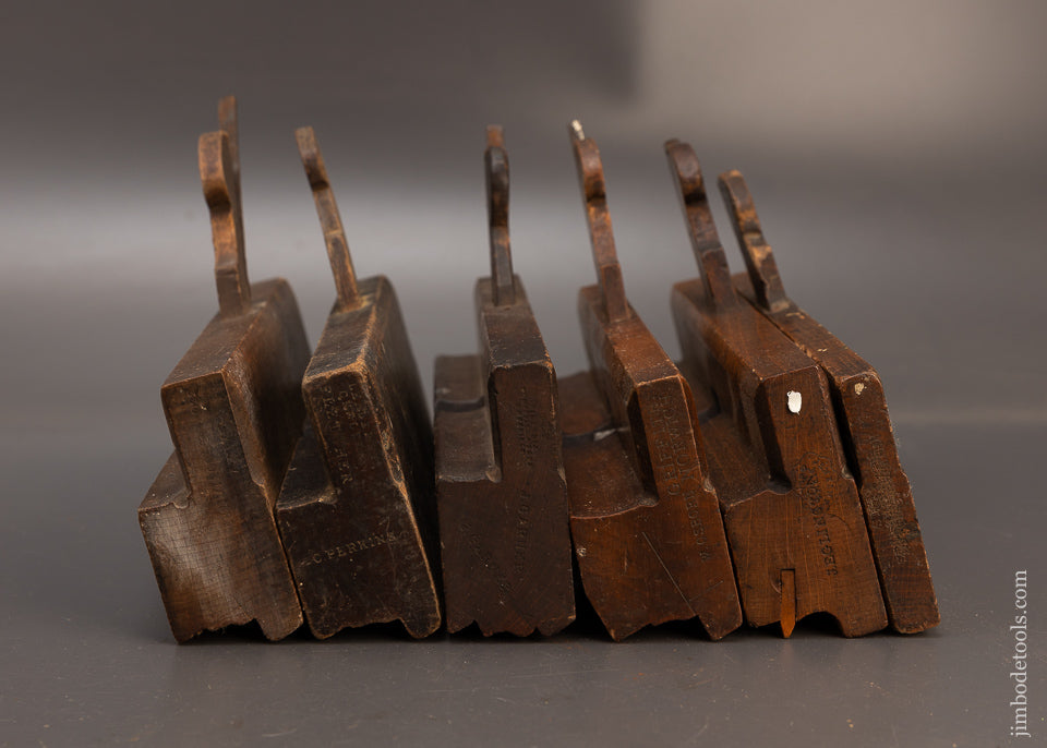 6 Good User Moulding Planes Various Makers - 114441