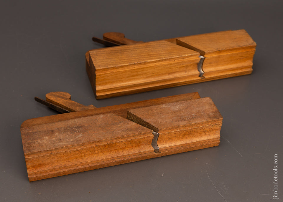 Mint Unused Graduated Pair of Moulding Planes by WM. WOODWARD TAUNTON - 114456