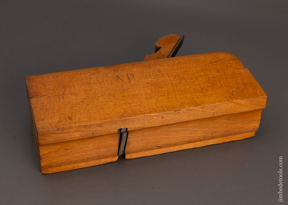 Rare 3 STAR *** Very Wide Ogee Moulding Plane MADE FOR ANDERSON & LAING WHEELING W. VA. - 114462