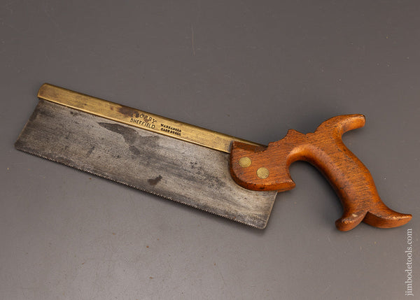 Just Sharpened I. SORBY Brass Back Dovetail Saw - 114471