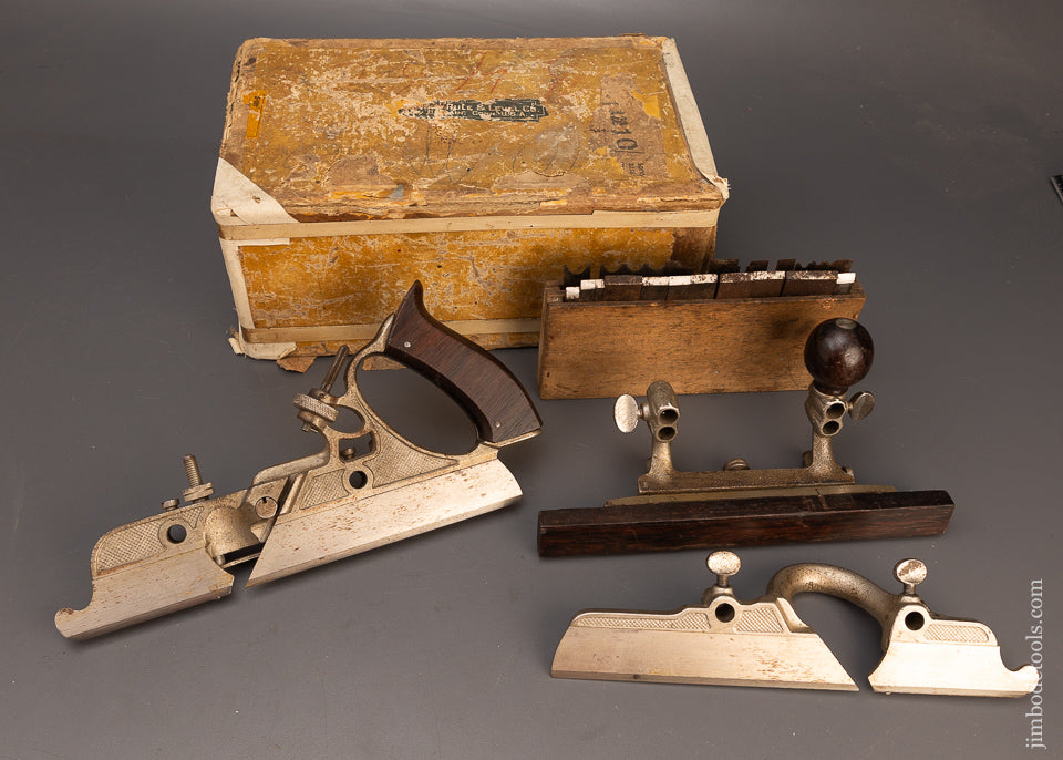 100% Complete STANLEY No. 45 Combination Plow Plane SWEETHEART - 114482