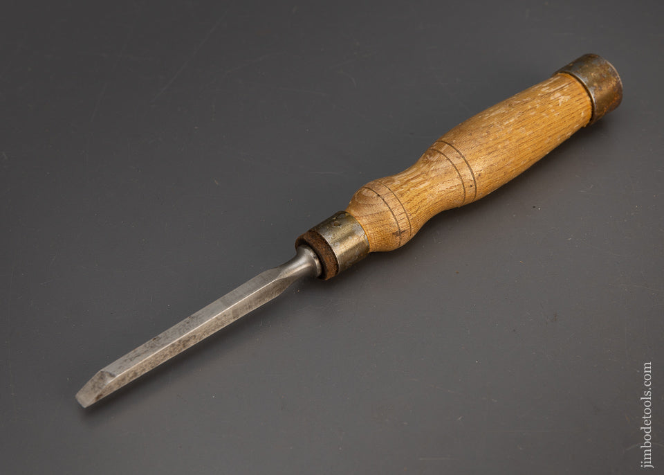 1/4 Inch Heavy Duty Mortise Chisel with Double Hooped Ash Handle - 114501