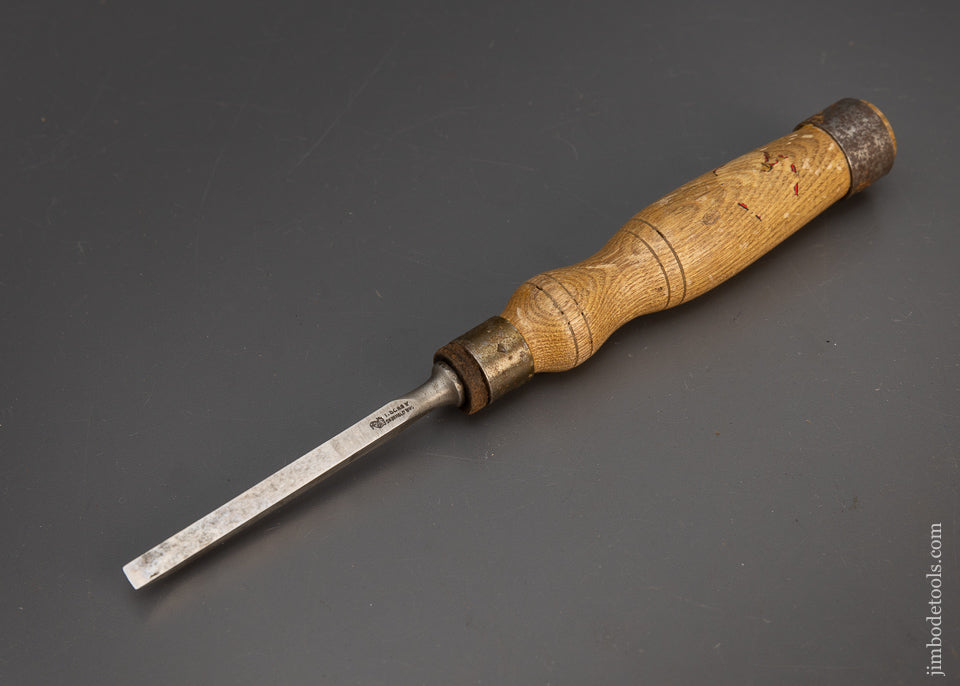 1/4 Inch Heavy Duty Mortise Chisel with Double Hooped Ash Handle - 114501