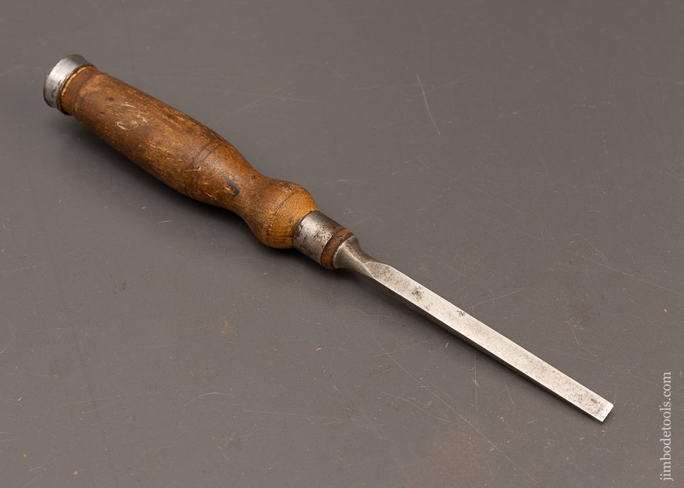 1/4 Inch Heavy Duty Mortise Chisel with Double Hooped Ash Handle - 114503