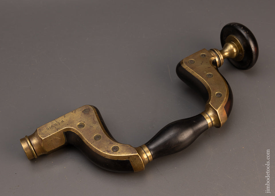 Beautiful Gunmetal & Ebony Ultimatum Brace by ALFRED RIDGE - 114514