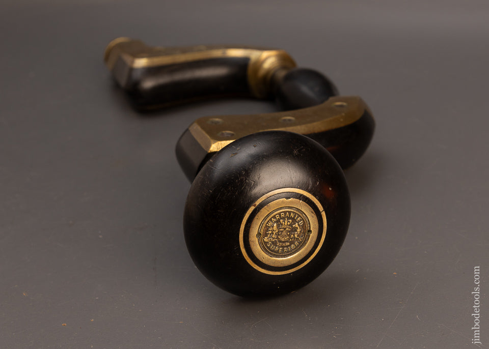 Beautiful Gunmetal & Ebony Ultimatum Brace by ALFRED RIDGE - 114514