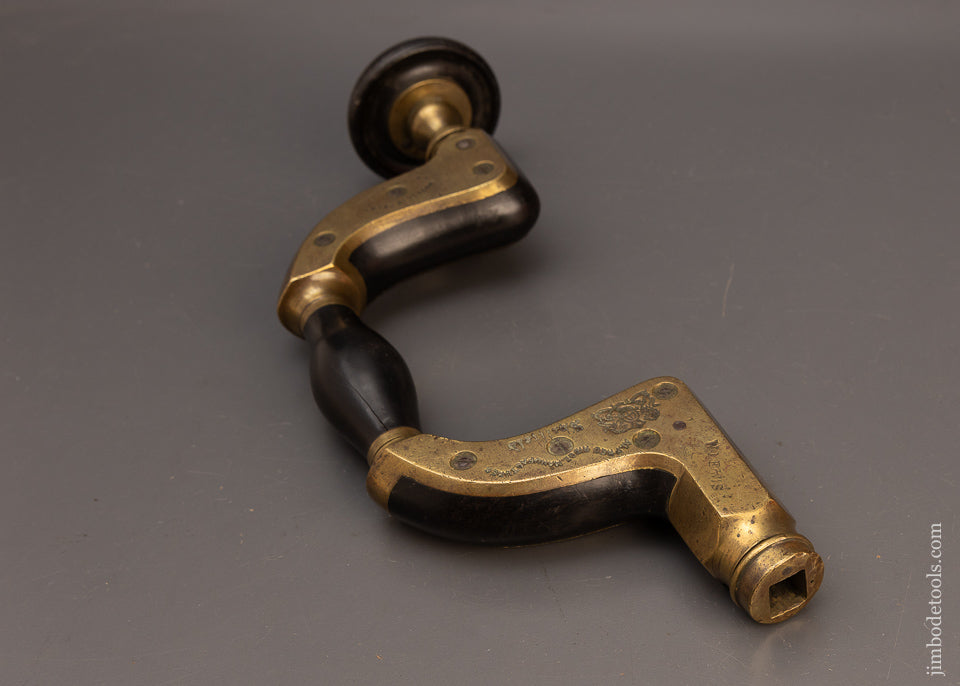 Beautiful Gunmetal & Ebony Ultimatum Brace by ALFRED RIDGE - 114514