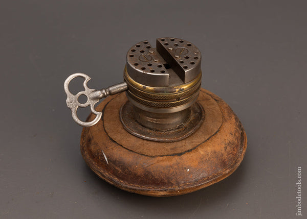 Watch Maker’s Jeweler’s Engraving Vise on Leather Pad - 114621