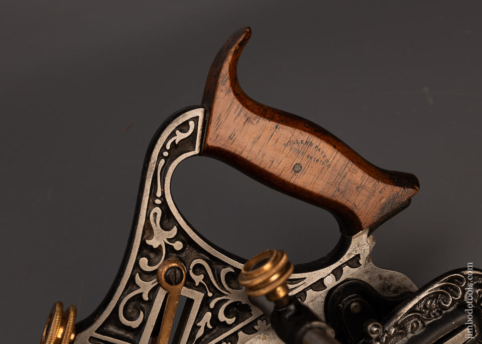 Stunning Ornate STANLEY No. 41 MILLER’S PATENT Plow Plane with Filletster Bed - 114529
