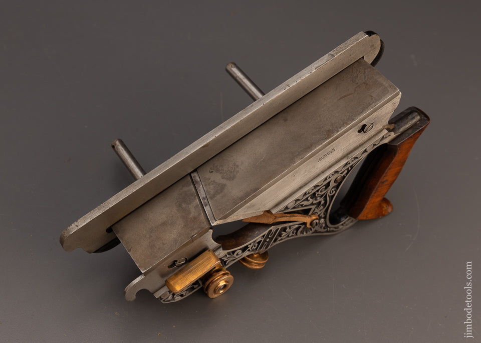 Stunning Ornate STANLEY No. 41 MILLER’S PATENT Plow Plane with Filletster Bed - 114529