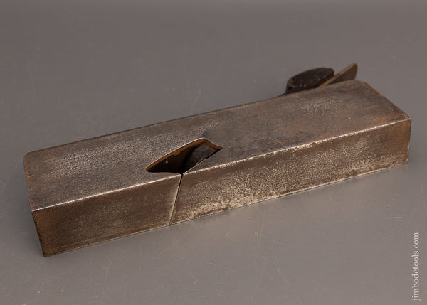 Rare Skewed BUCK (by SPIERS) Dovetailed Steel Rosewood Infill Rabbet P ...