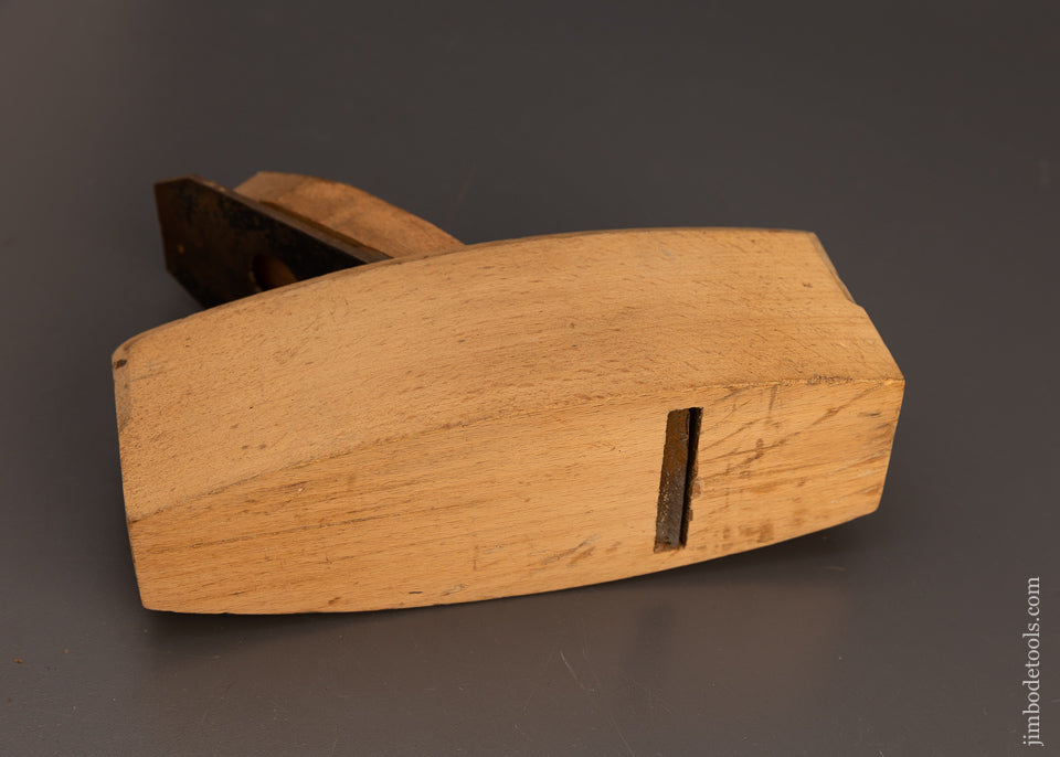 Near Mint 8 Inch English Beech Coffin Smooth Plane - 114724