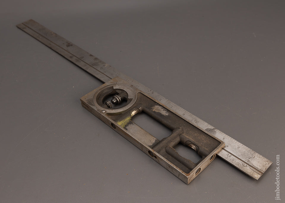 24 Inch STARRETT No. 439 Builder’s Square & Protractor - 114728