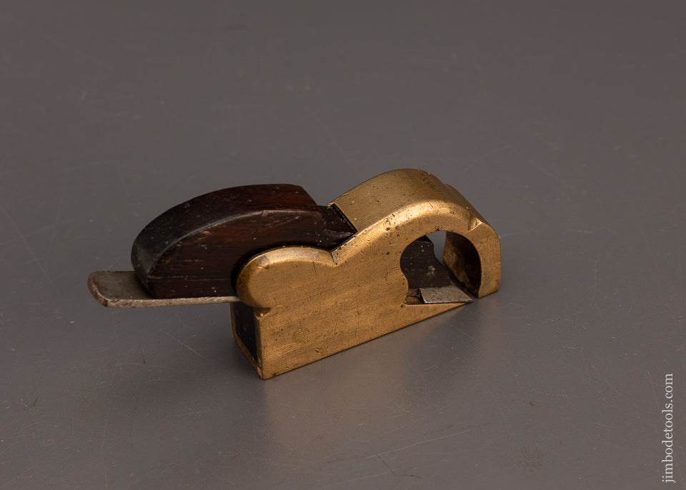 SPIERS No. 11 Gunmetal Bullnose Rabbet Plane with Rosewood Infill - 114730