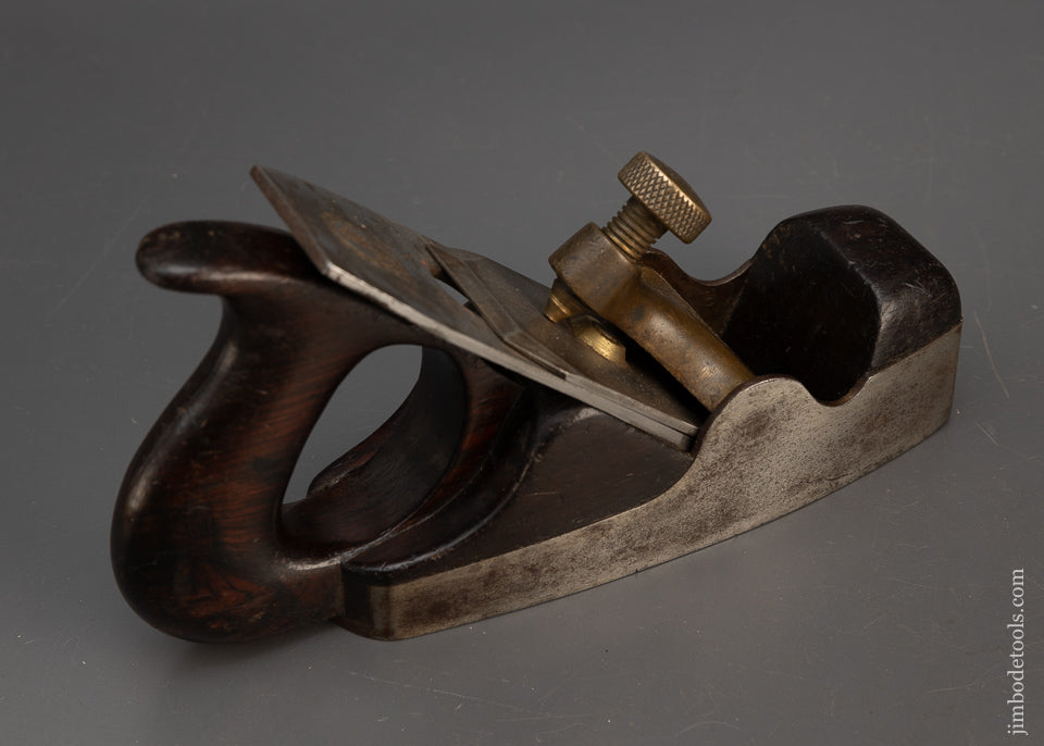 Uncommon SPIERS No. 7 “D” Handled Dovetailed Rosewood Infill Smooth Plane - 114742