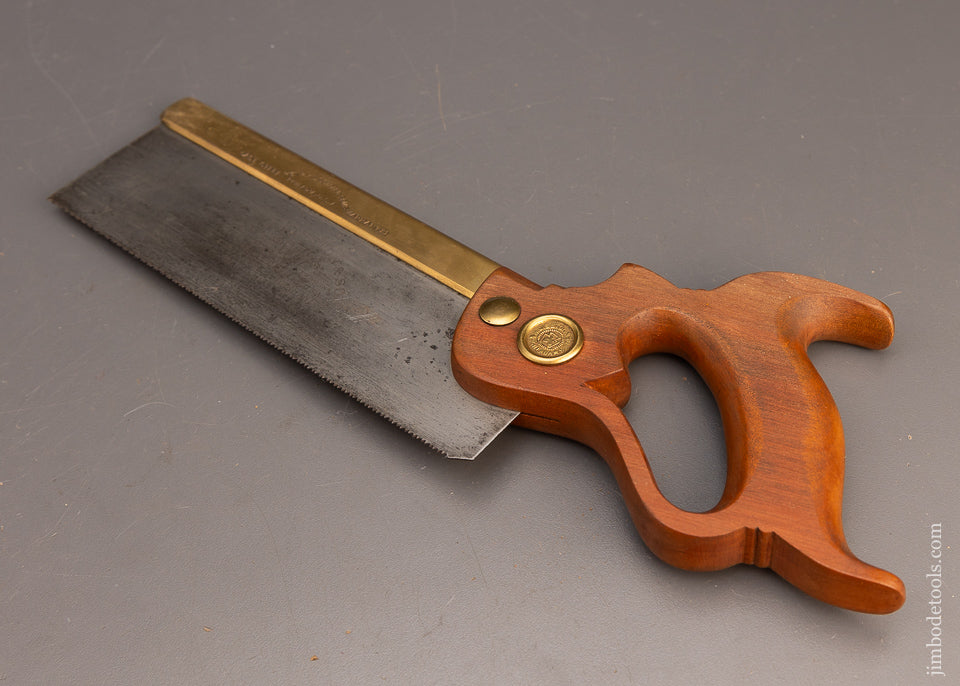 Very Rare & Fine Just Sharpened DISSTON No. 5 Dovetail Saw 8 Inch - 114792