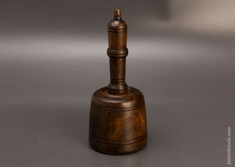 24 Ounce Fancy Lignum Vitae English Carving Mallet - 114807