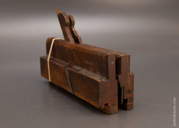 5/8 Inch Size Matched Pair of Tongue & Groove Moulding Planes by MOSELEY LATE MUTTER - 114848