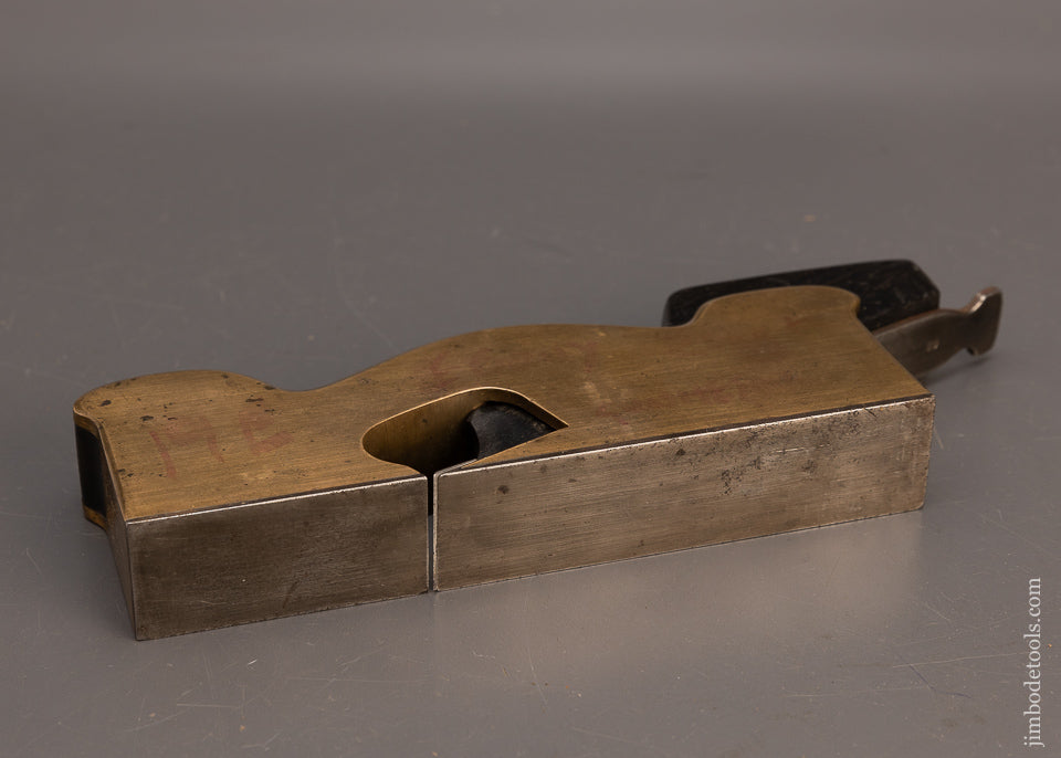 Sweet NORRIS No. 20E Ebony Infill Gunmetal Low Angle Shoulder Plane - 114909