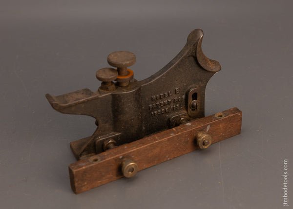 CRISP & Fine! HOWKINS Patent Model B Plow Plane - 114950