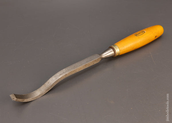 Near Mint 1/2 Inch Boxwood Handled Crank Neck Mortise Chisel MARPLES - 114960