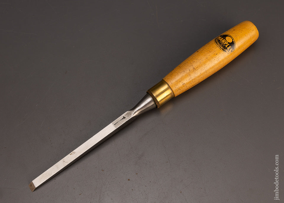 Near Mint with Decal 3/8" MARPLES Boxwood Handled Mortise Chisel - 114969