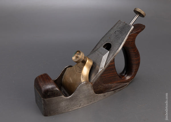 Excellent Pre-War NORRIS No. A50 Rosewood Infill Smooth Plane - 114994