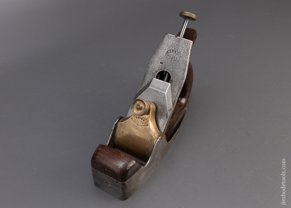 Excellent Pre-War NORRIS No. A50 Rosewood Infill Smooth Plane - 114994