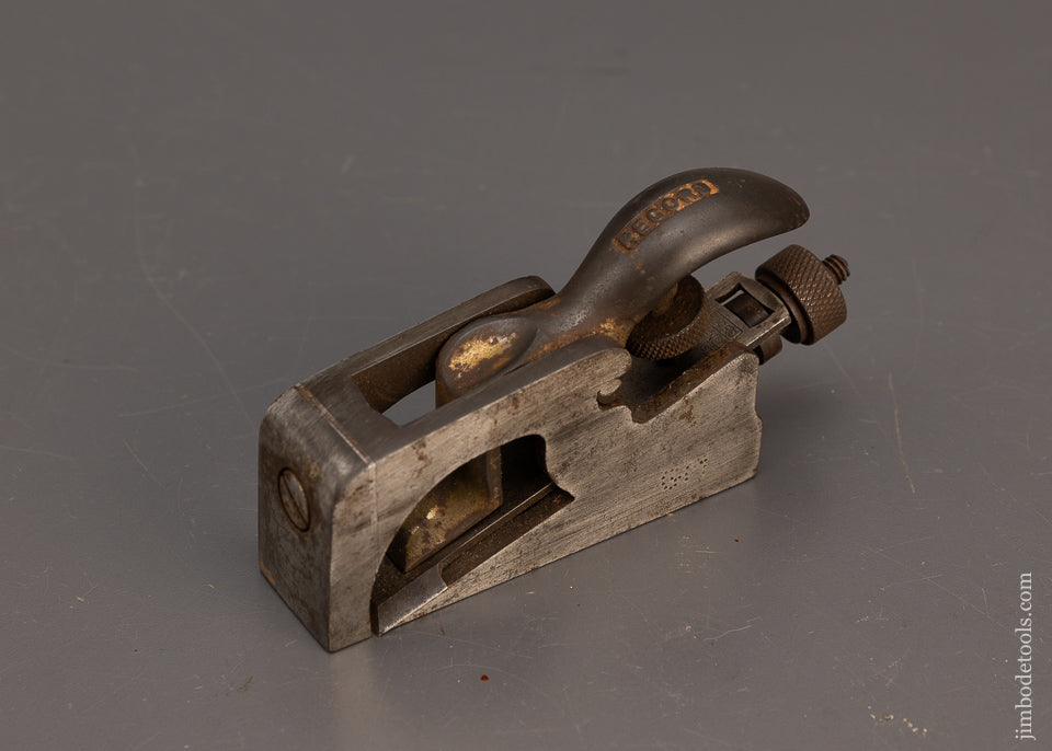 Fine RECORD No. 077A Bullnose Rabbet Plane with Adjustable Mouth - 115 ...