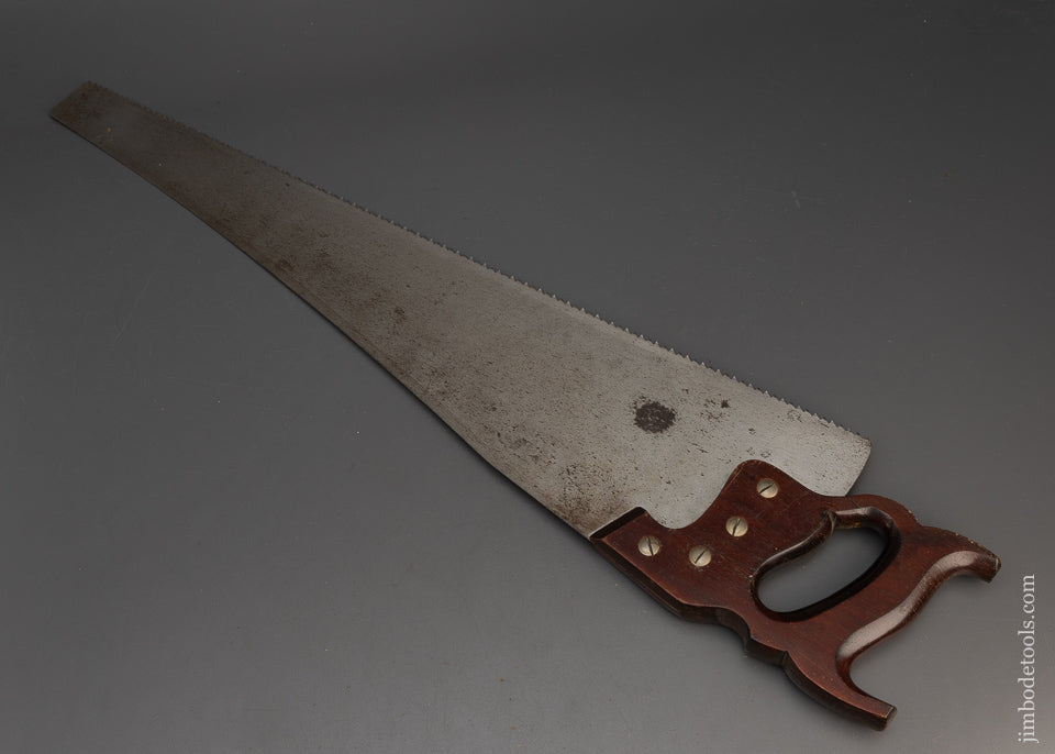 Mint New Old Stock DISSTON Keystone No. K-3 Rip Hand Saw - 115069