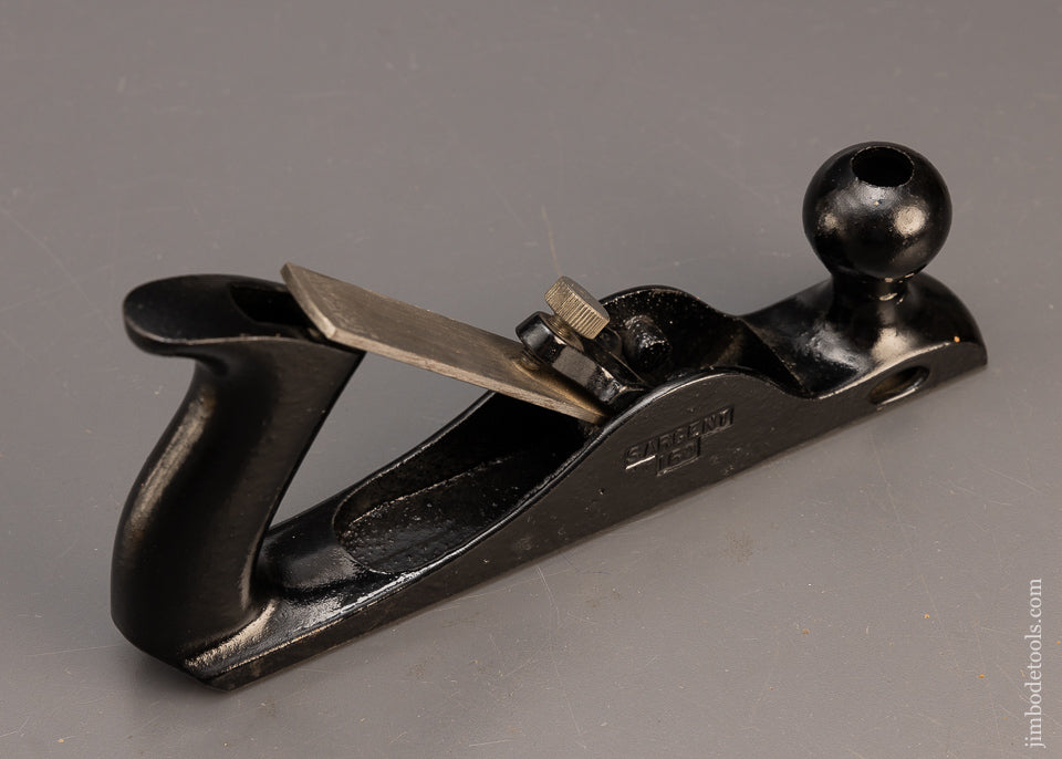 Near Mint & Rare SARGENT No. 160 Solid Iron Scrub Plane - 115113