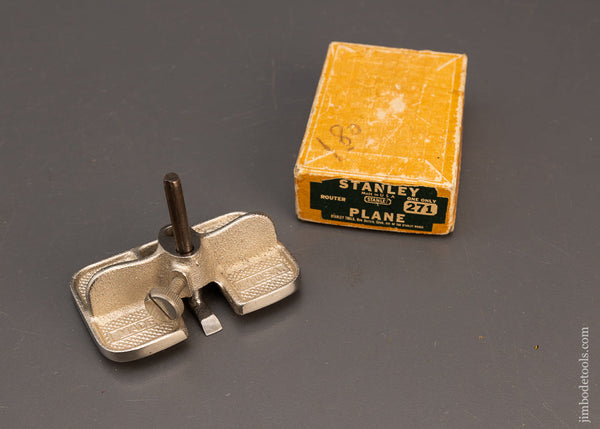 STANLEY No. 271 Router Plane Mint in Box - 115135