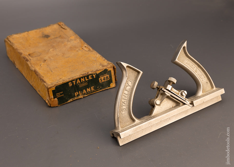 STANLEY No. 148 Double Tongue & Groove Plane Mint in Box - 115151