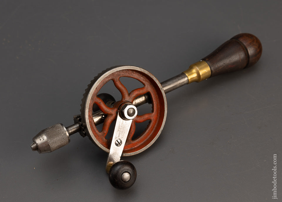 GOODELL-PRATT Eggbeater Hand Drill with Rosewood Handles - 115155