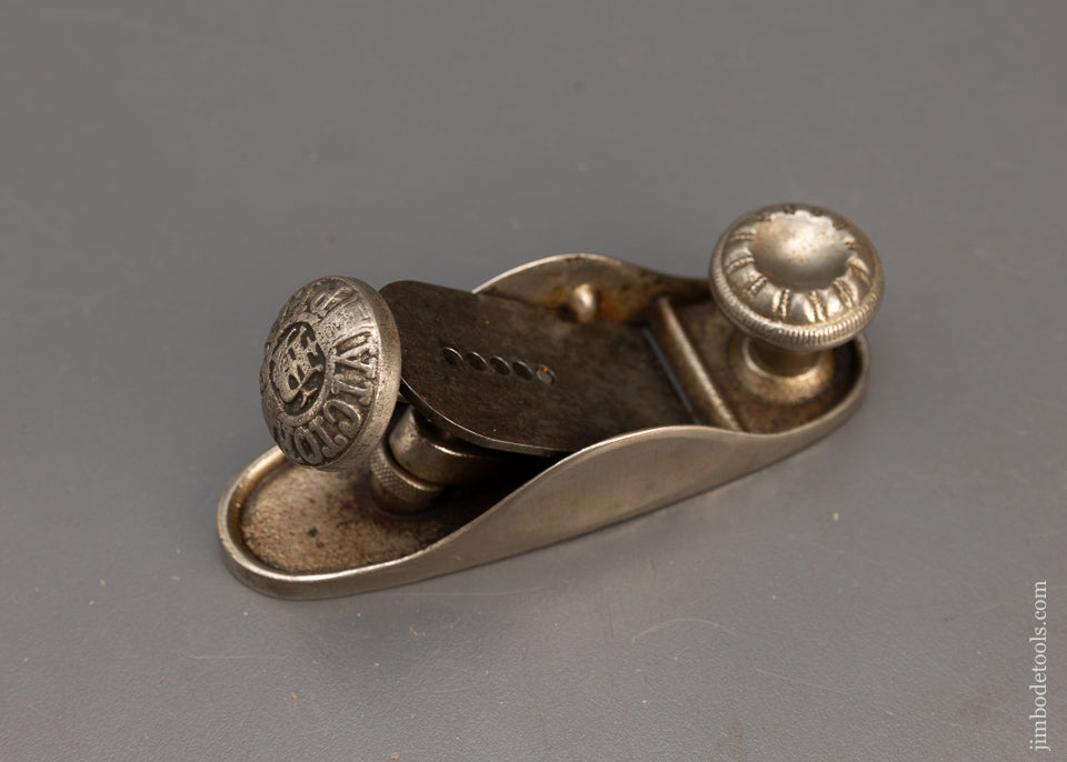 Rare BAILEY VICTOR No. 12 1/4 Adjustable Block Plane - 115178