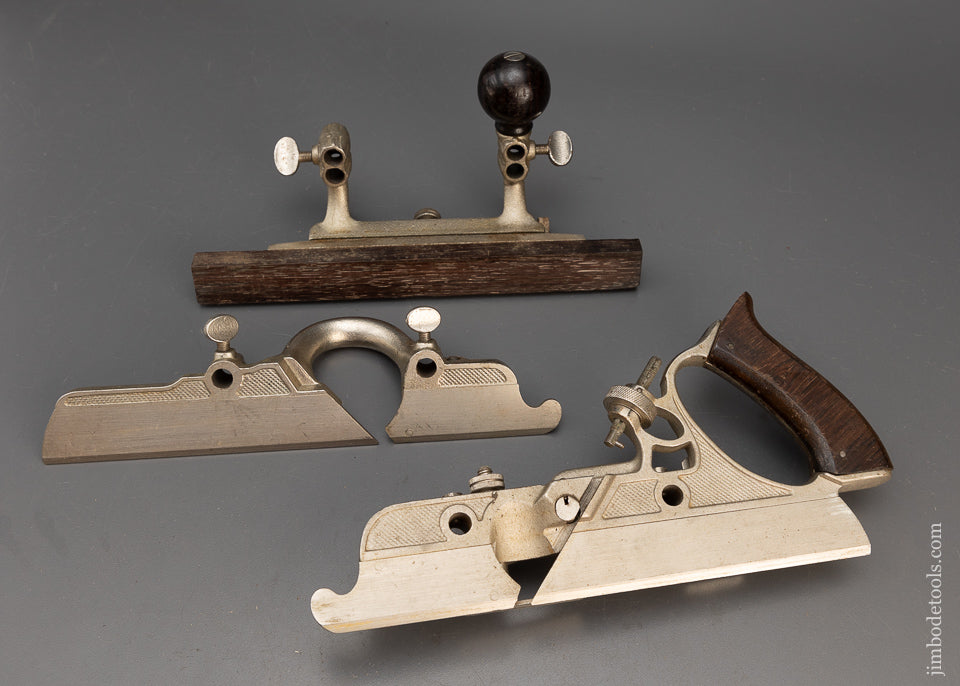 STANLEY No. 45 Combination Plow Plane 100% Complete Near Mint in Box - 115237