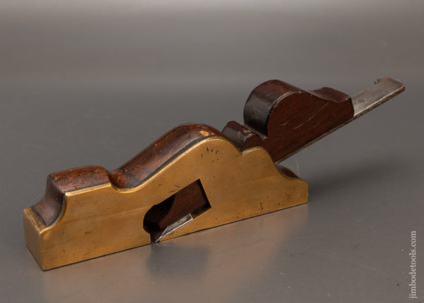 Pretty 1 1/2 Inch Wide Gunmetal Low Angle Shoulder Plane - 115267