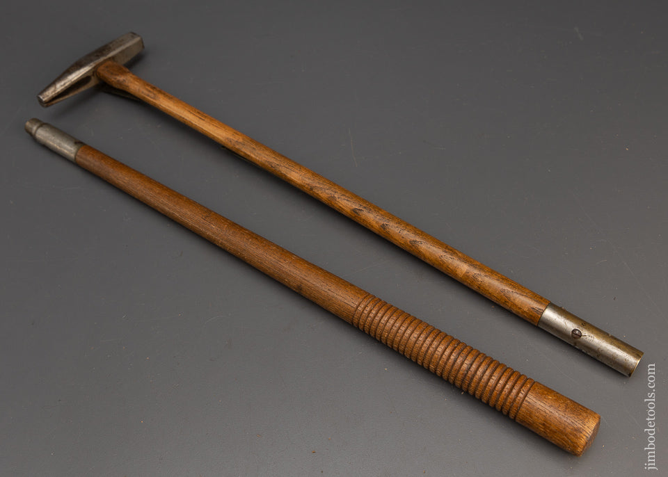 Signed 36 inch A. ROBERTSON Patent November 2, 1886 Bill Poster's Hammer - 115339