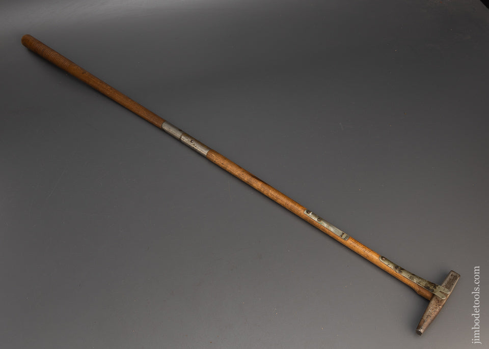 Signed 36 inch A. ROBERTSON Patent November 2, 1886 Bill Poster's Hammer - 115339