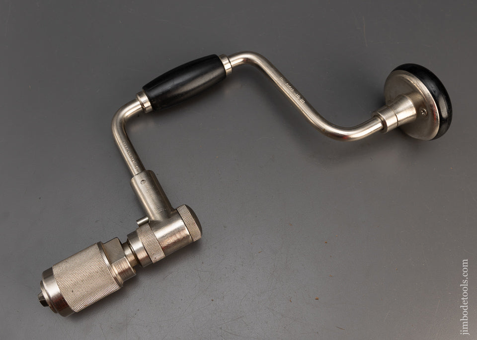 10 Inch New Old Stock Unused STANLEY/YANKEE No. 2101A Heavy Duty Bit Brace - 115387