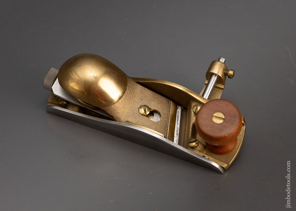 Near Mint LIE NIELSEN No. 140 Bronze Skewed Block Plane Low Angle - 115400