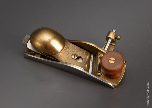 Near Mint LIE NIELSEN No. 140 Bronze Skewed Block Plane Low Angle - 115400