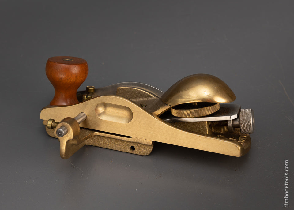 Near Mint LIE NIELSEN No. 140 Bronze Skewed Block Plane Low Angle - 115400