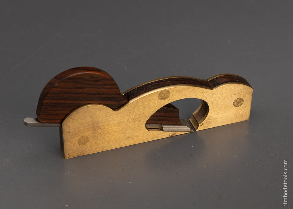 Discontinued LIE NIELSEN Rosewood Infill Bronze Shoulder Plane Mint - 115428