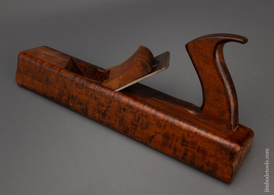 LEON ROBBINS Right-Handed Birdseye Maple Panel Raiser Plane - 115438